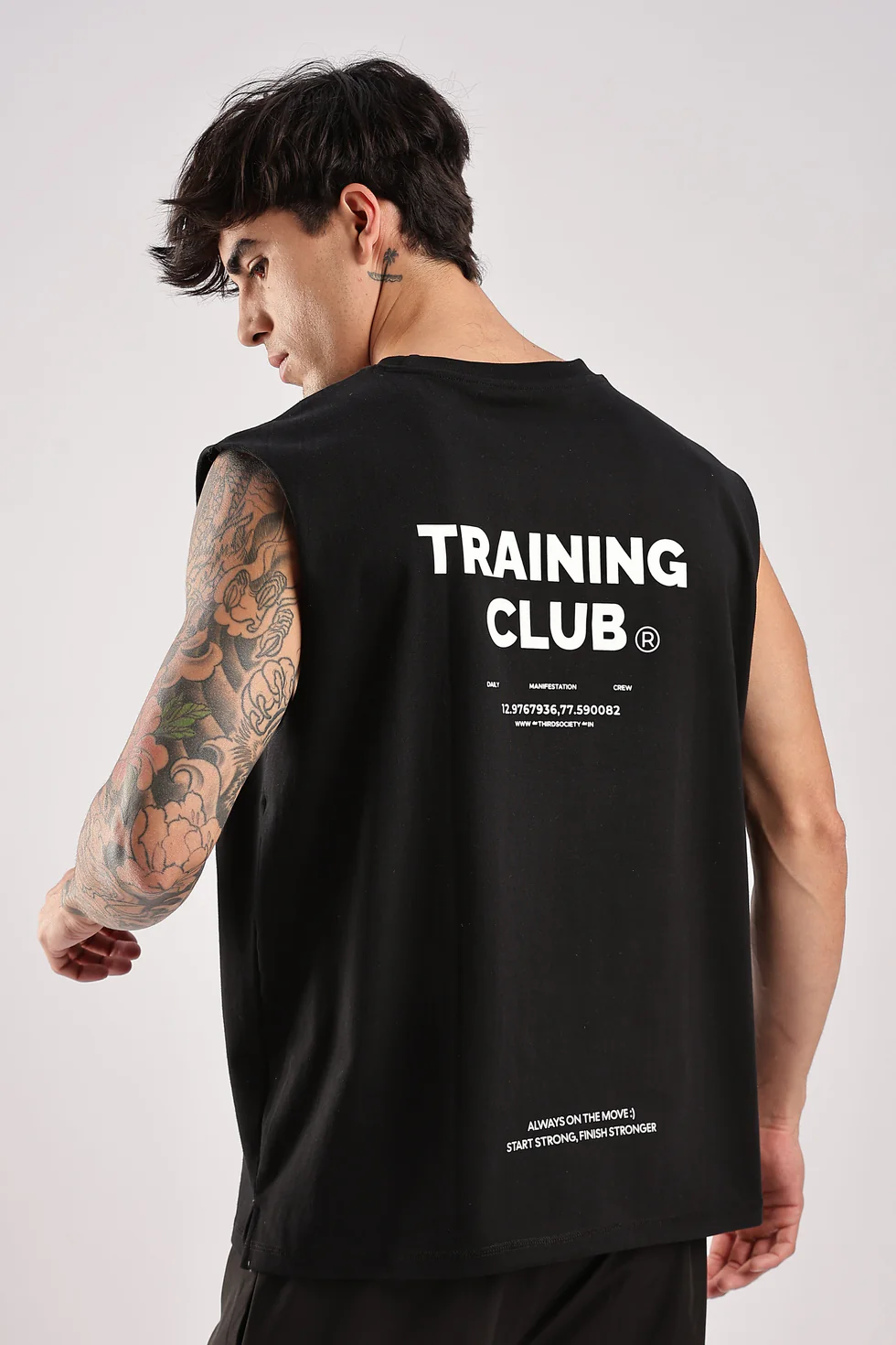 Training Club Tank Black - Image 3