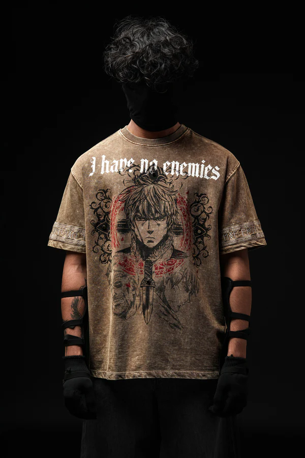 Lores of Vinland - Anime Oversized T-shirt - Image 4