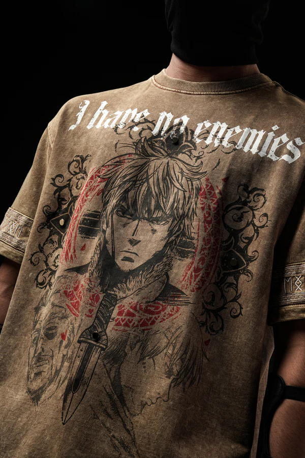 Lores of Vinland - Anime Oversized T-shirt - Image 2